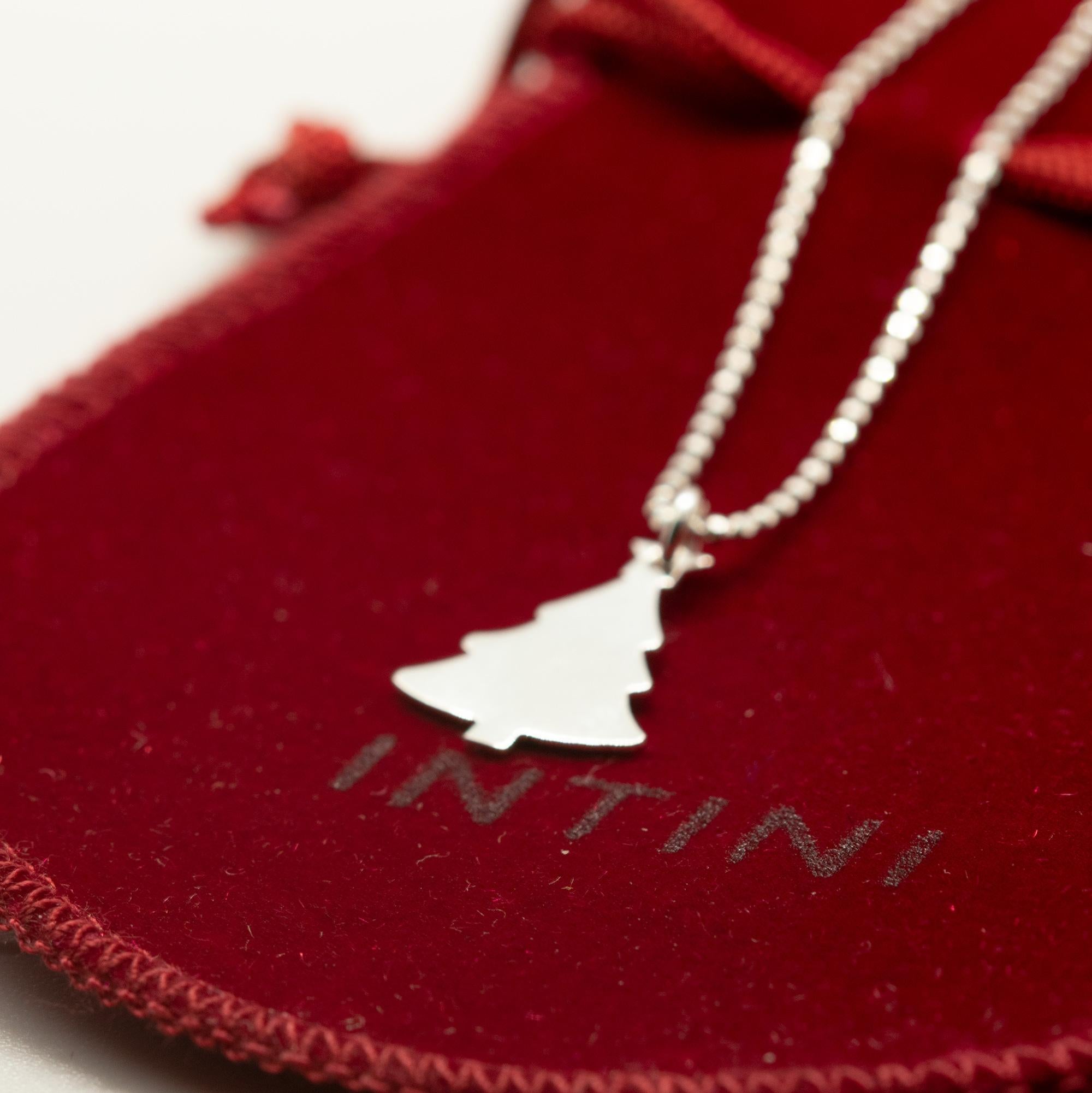 da uomo o donna 925 Dangle in argento Sterling Regalo Albero di Natale A. Winter Collana Intini Jewels in vendita