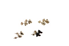 Dog Puppy 925 Sterlingsilber Boxer & Other Breeds Cute Ohrstecker 4 Set