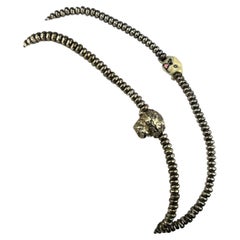 925 Sterling Silver Enameled Dog Puppy Gold Retriever Shih Tzu Cord Bracelet Set