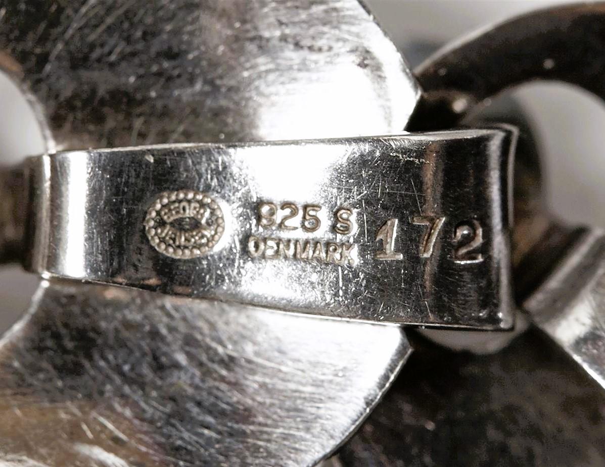 This is a really unique and remarkable bracelet. It is all handmade.  It's stamped 