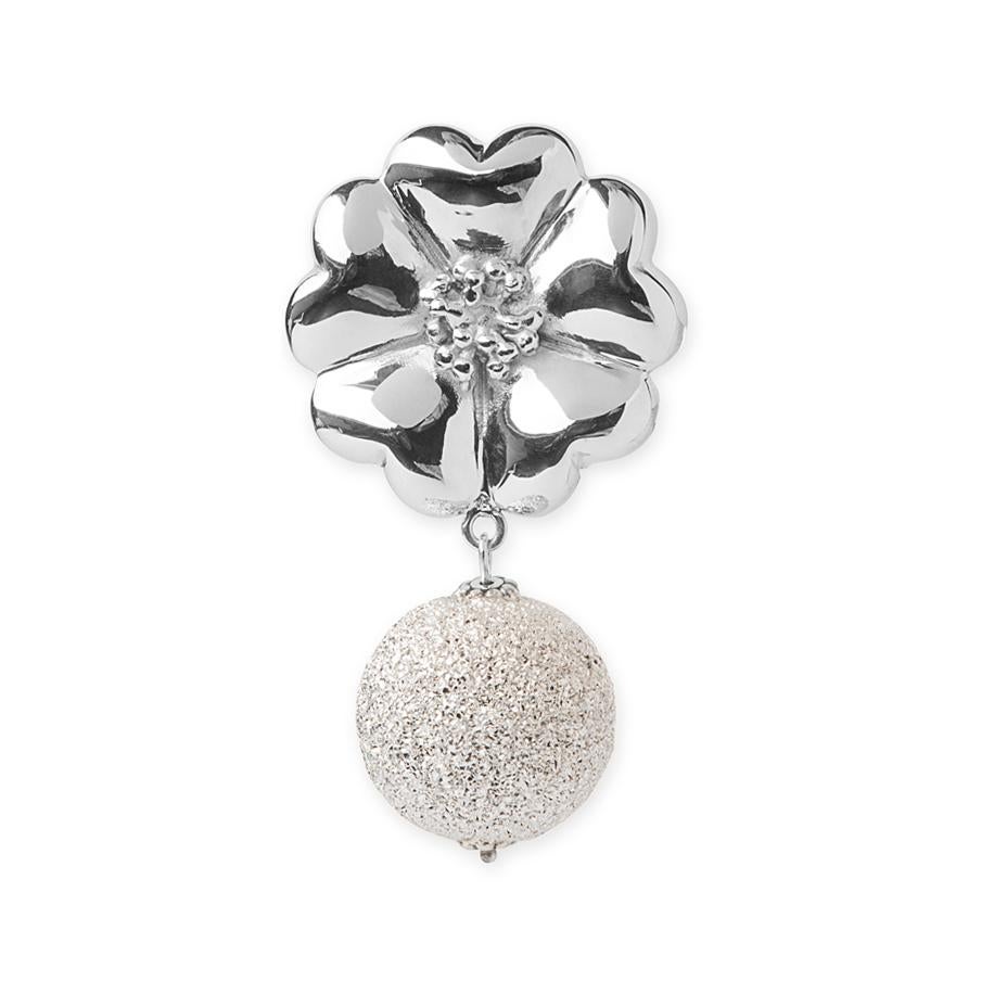 Designed in NYC

.925 Sterling Silver Large Blossom Starburst Earrings. No matter the season, allow natural beauty to surround you wherever you go. Large blossom starburst earrings: 

	Sterling silver 
	High-polish finish 
	Light-weight 
	Top 20 mm