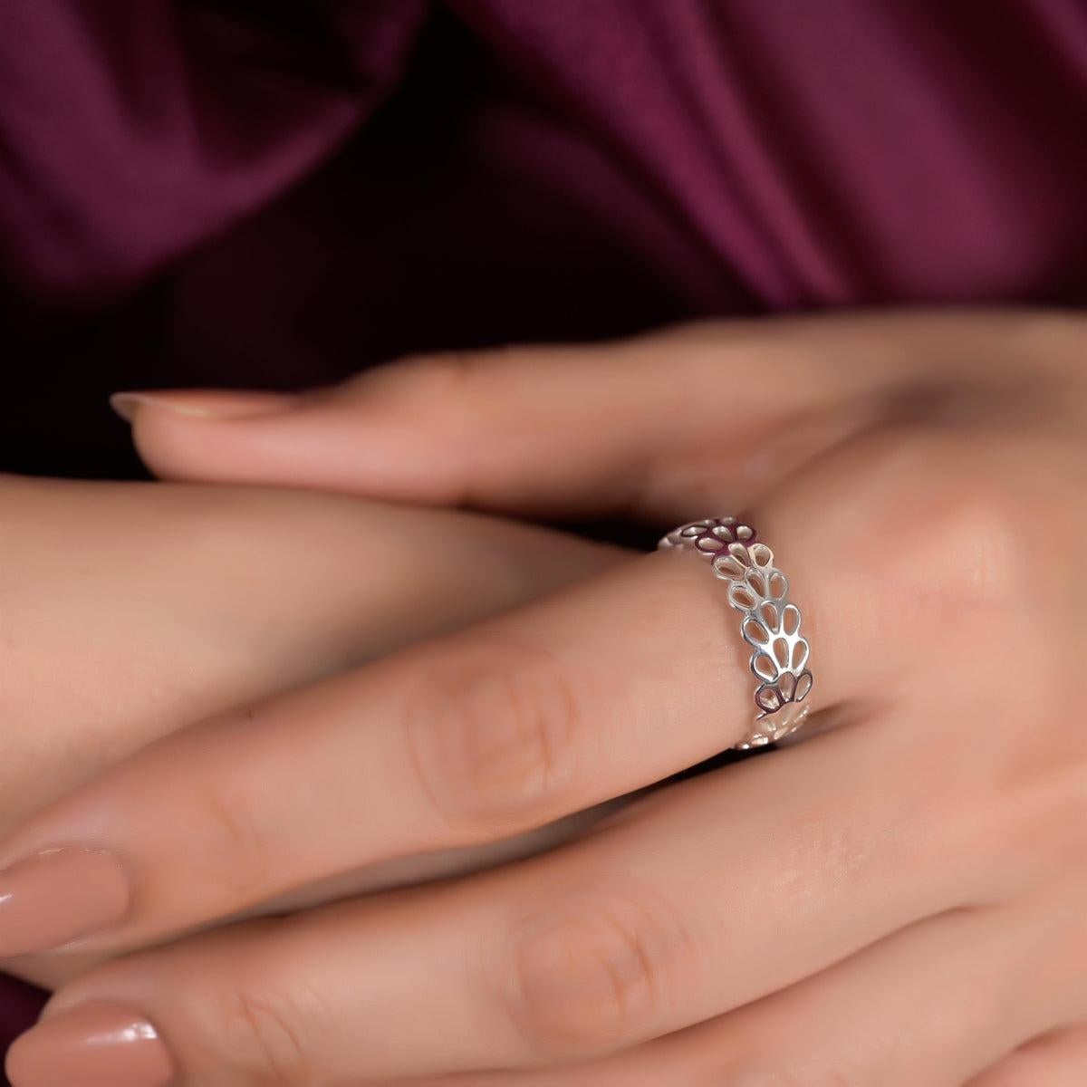 da uomo o donna Anello minimalista in argento 925 per lei, miglior regalo per l'anniversario di matrimonio. in vendita