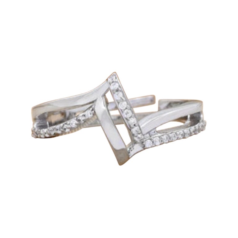 925 Sterling Silber Minimalistische Ring Moissanite Ring für Frauen Valentin Geschenk.