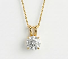 925 Sterling Silver Moissanite Pendant Beautiful Anniversary Gift For Women.