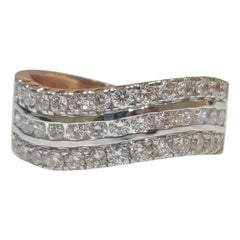 Fascia nuziale in argento 925 con moissanite, bellissimo regalo per le donne