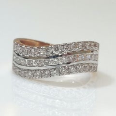 925 Sterling Silver Moissanite Wedding Band Beautiful Gift For Women