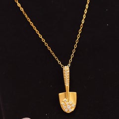 925 Sterling Silver Necklace For Women Minimalist Moissanite Pendant Gift.