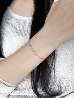 925 Sterling Silber Einfache Kette Armband für Frauen Moissanite Armband Geschenk.