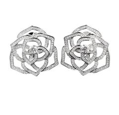 925 Sterling Silver Stud Earing For Women Natural Pave Diamond Earring For Women