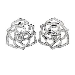 925 Sterling Silver Stud Earing For Women Natural Pave Diamond Earring For Women