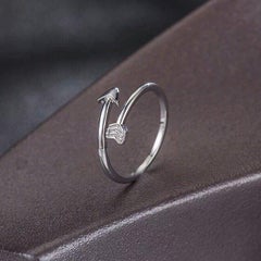 925 Sterling Silver Toe Rings For Women Arrow Summer Beach Toe Ring Stackable.