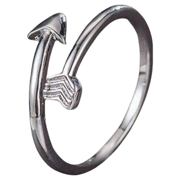 925 Sterling Silver Toe Rings For Women Arrow Summer Beach Toe Ring Stackable.