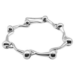 Unisex Chain Bracelet In Sterling Silver