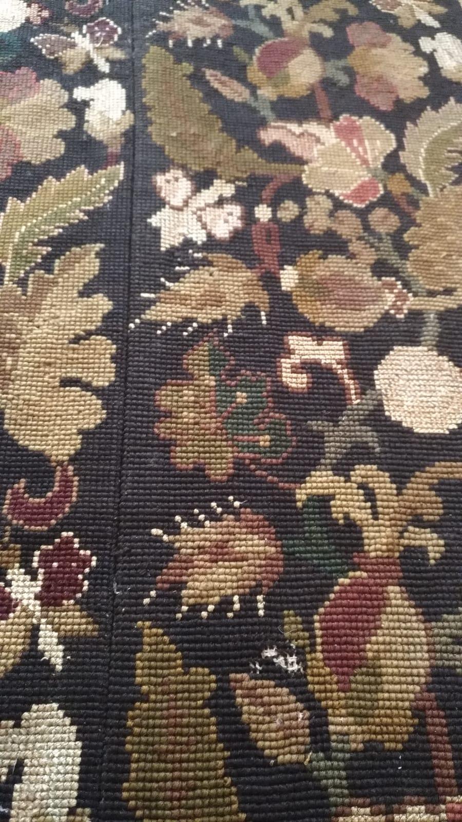 Mid-19th Century 928 - 19th Century Needle Point Carpet For Sale