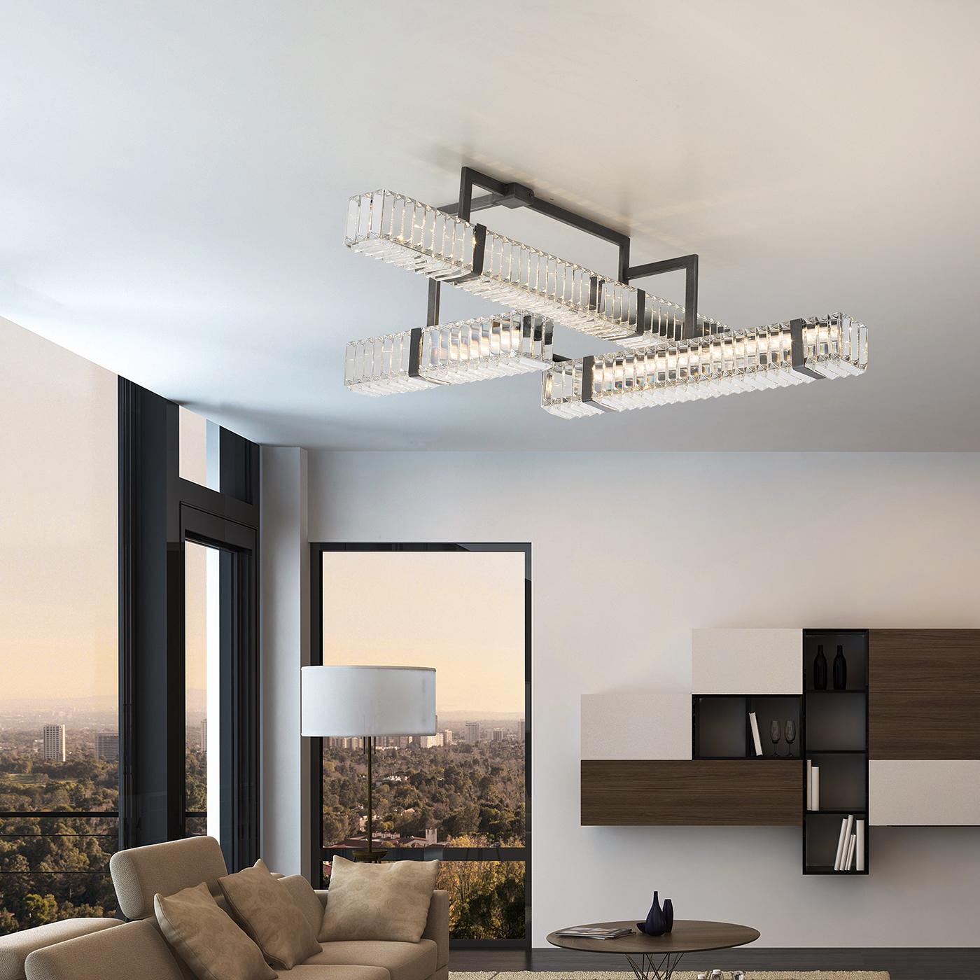 Hand-Crafted 9280/90 Ceiling Light