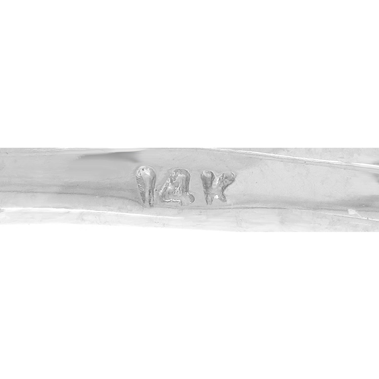 Women's or Men's .92ct Diamond Engagement Ring GIA For Sale