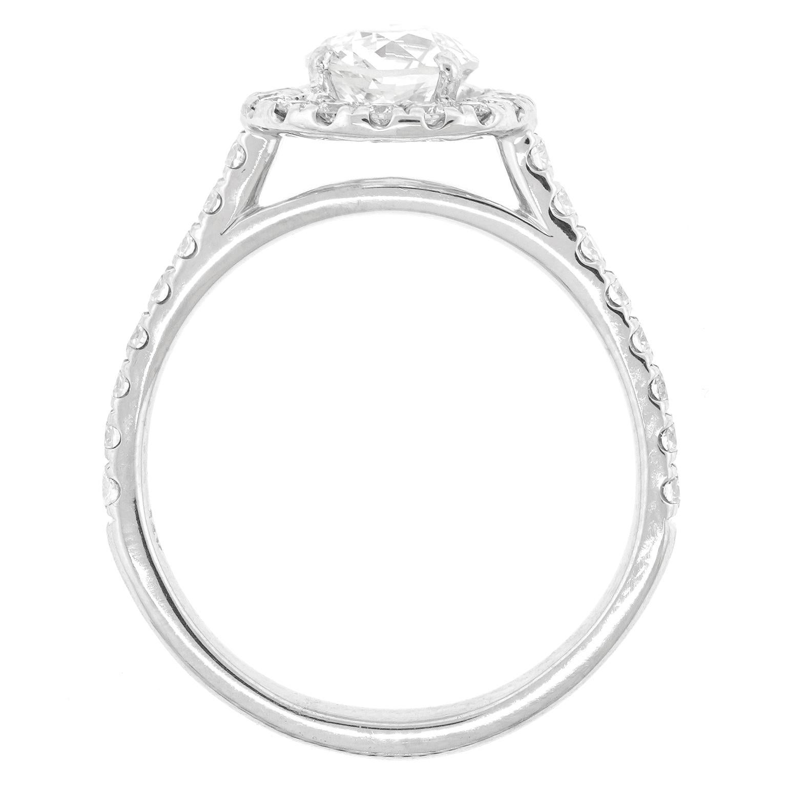 .92ct Diamond Engagement Ring GIA For Sale 3