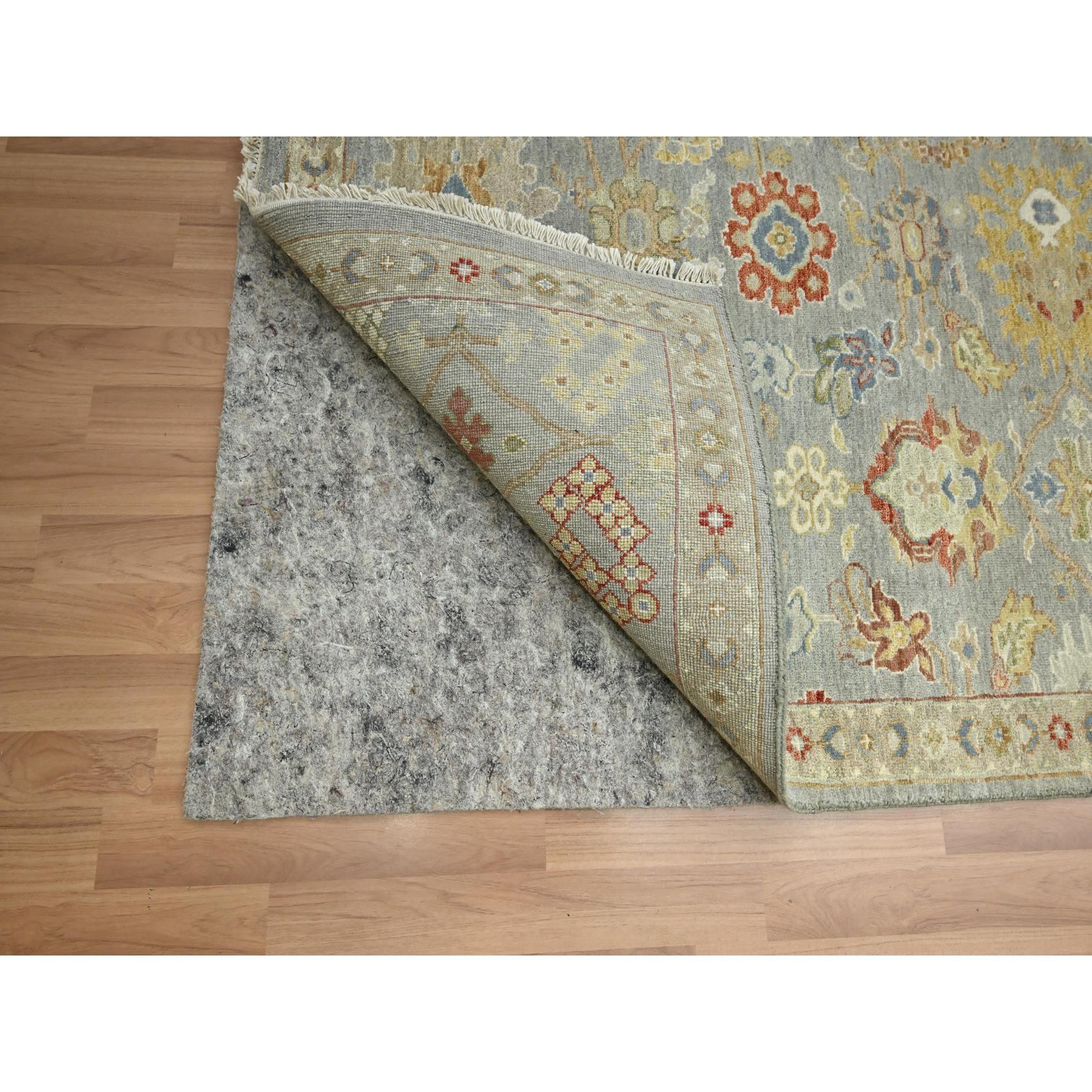 Hand-Knotted 9'2