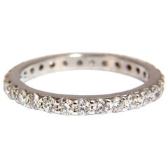 .93 Carat Natural Round Diamonds Sharing Common Prong Ring G/Vs 14 Karat*