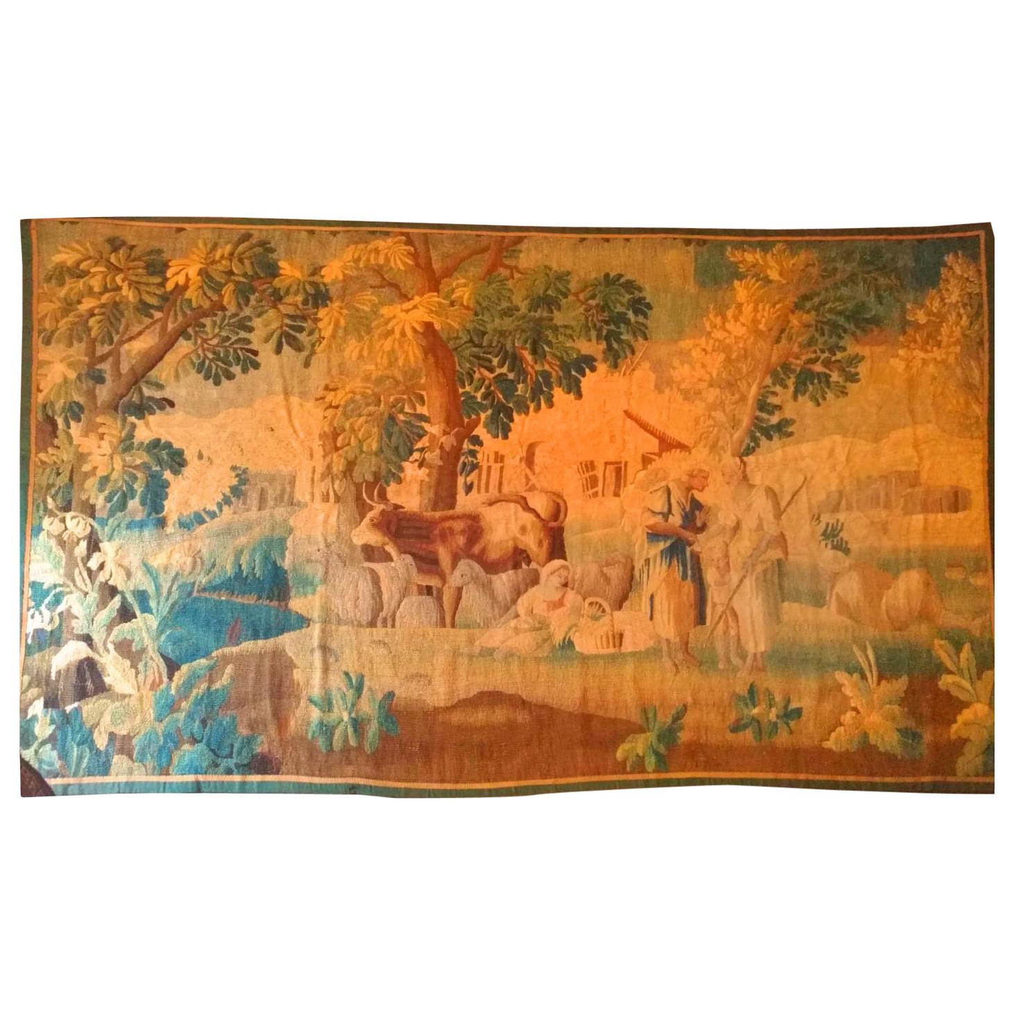 930 - 17th Century Aubusson Tapestry