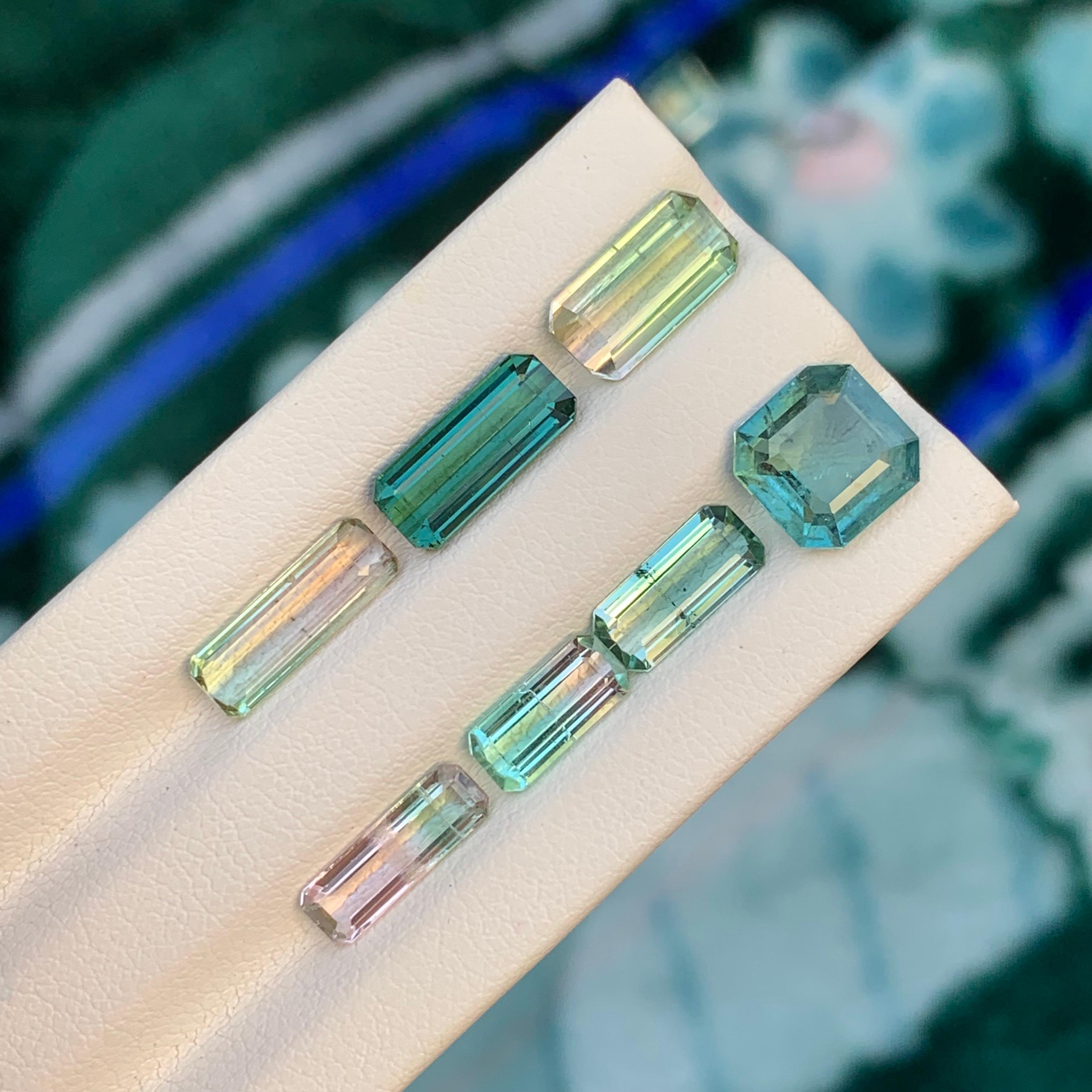 Faceted Tourmaline Lot

Weight: 9.30 Carat
Sizes: 0.90 To 1.80 Carat 
Treatment: Non
Certificate: On Customer Demand
Shape: Square And Long Emerald 


Tourmaline is a captivating gemstone known for its remarkable variety of colors, making it a