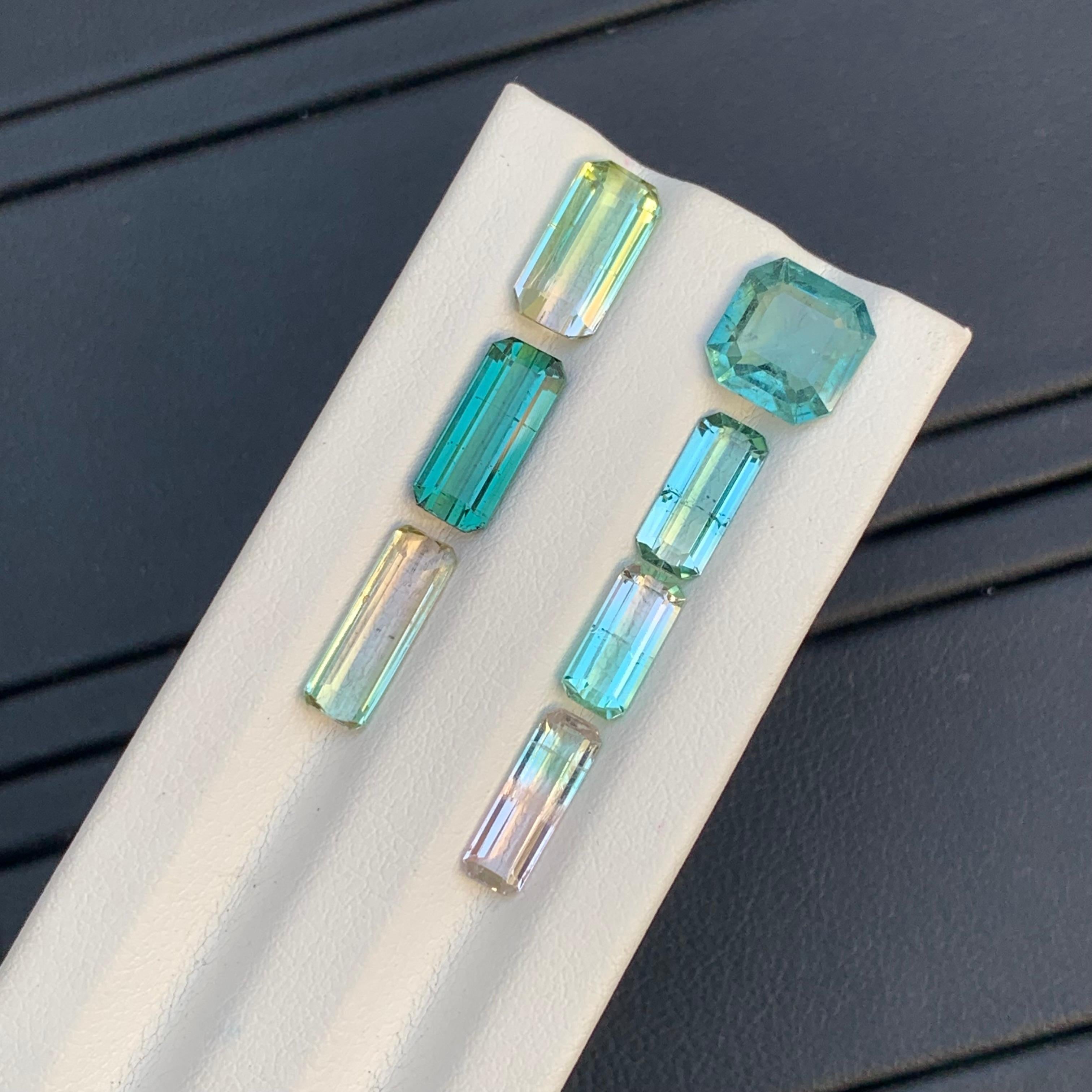 9.30 Carat Natural Loose Tourmaline Lot For Jewellery Making For Sale 3