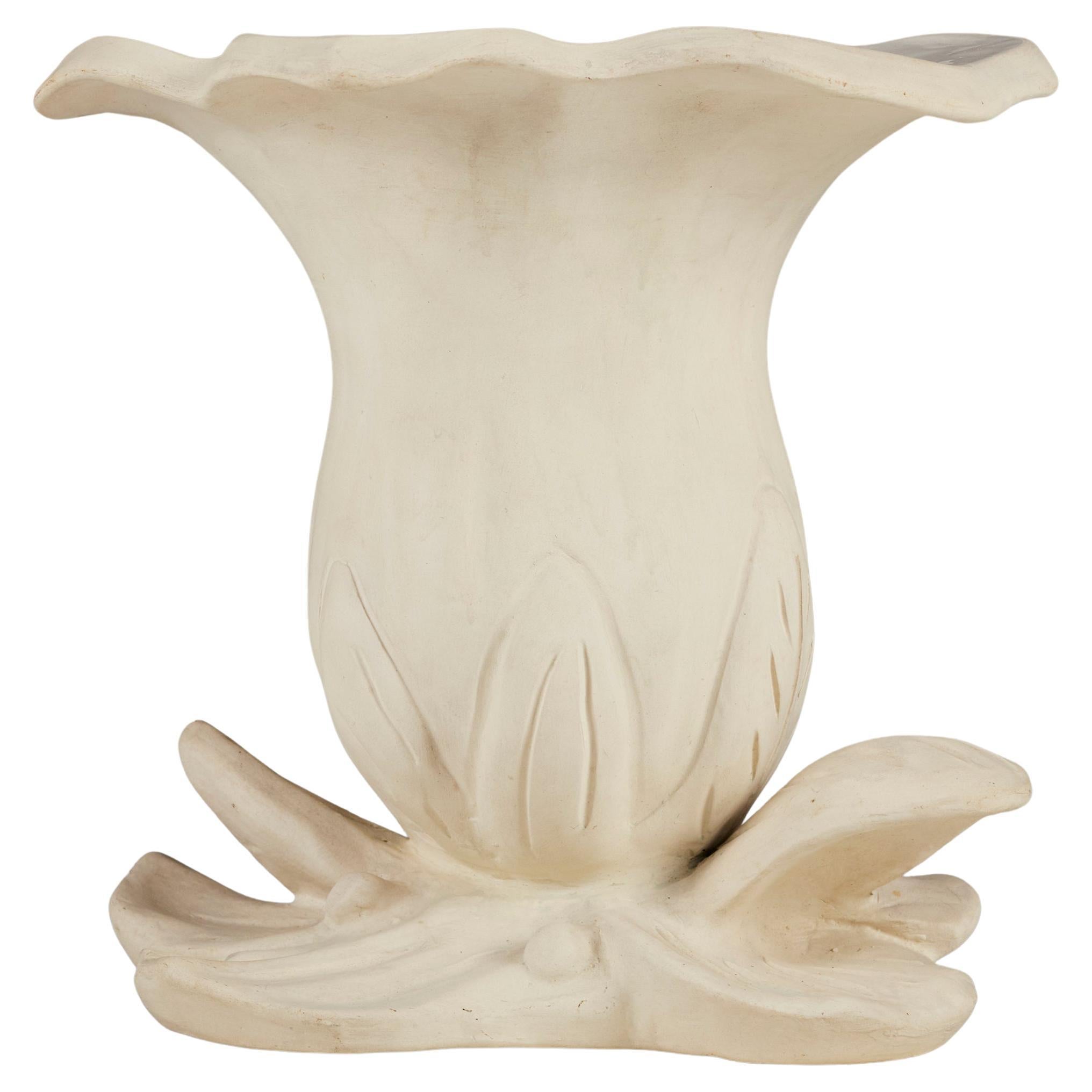 930s English 'Datura' Fulham Pottery vase by Constance Spry For Sale