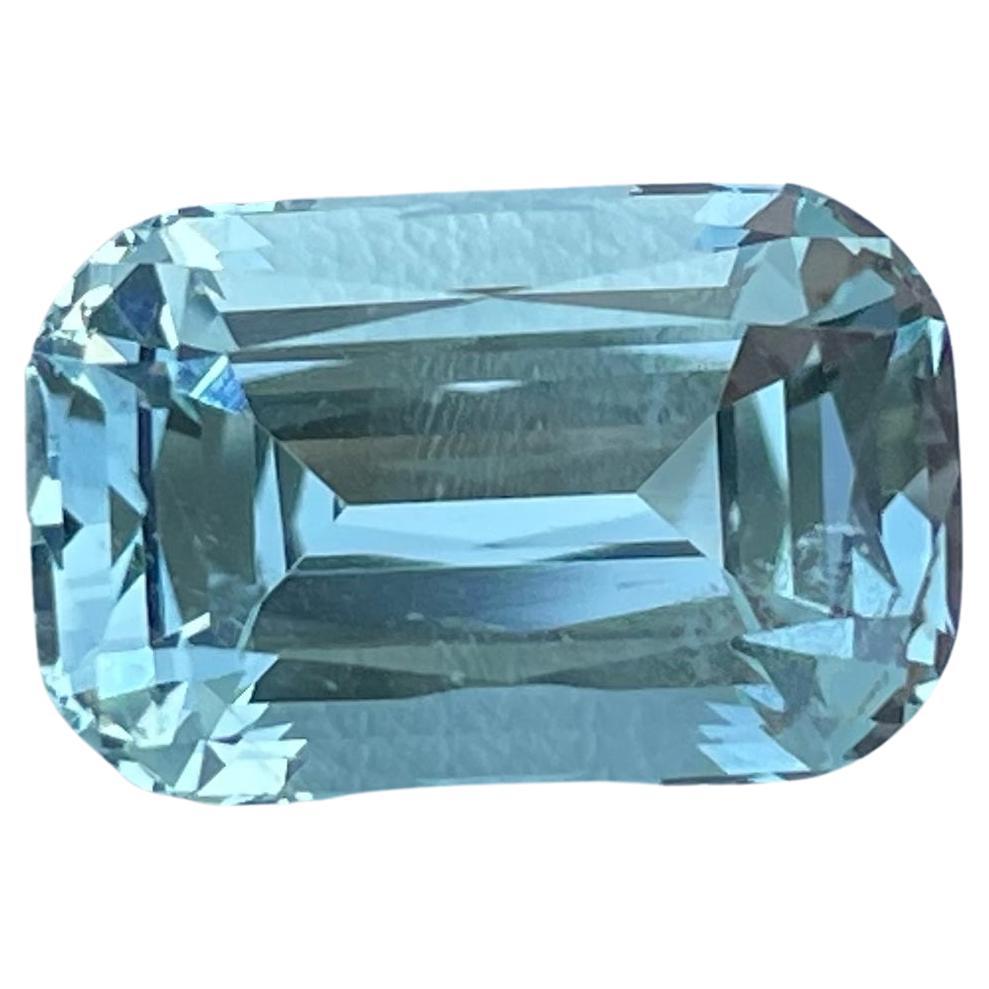 9,31 Karat Brillanter loser Aquamarinstein für Ringe Aquamarinschmuck