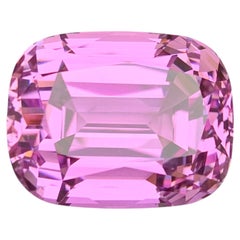 93.15 Carat Natural Loose Hot Pink No Heat Kunzite Emerald Cut Afghan Gemstone