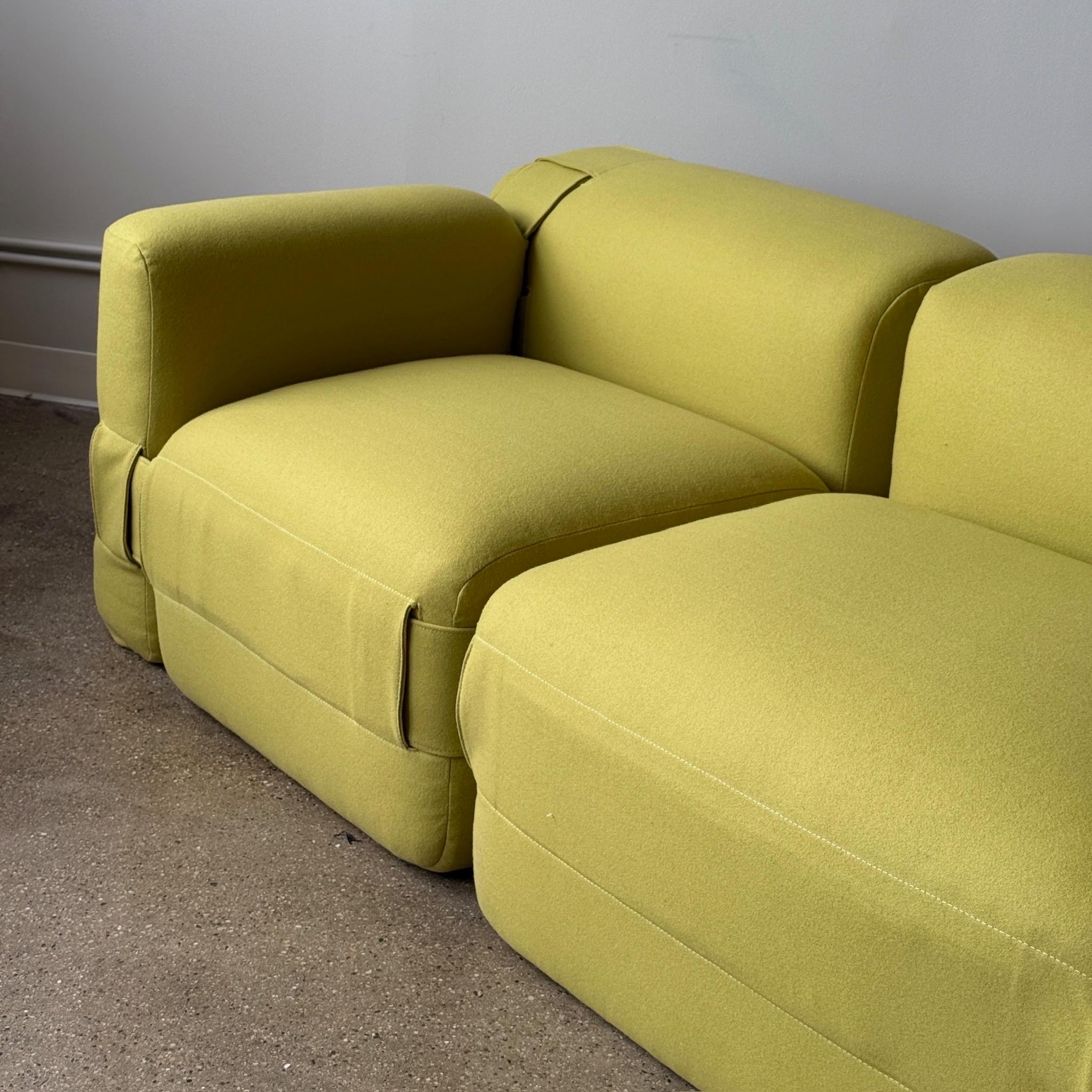 932 Sofá Quartet de Mario Bellini para Cassina Moderno de mediados de siglo en venta