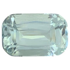 9.35 Karat Natürlicher loser hellblauer Aquamarin im Kissenschliff Pakistanischer Edelstein