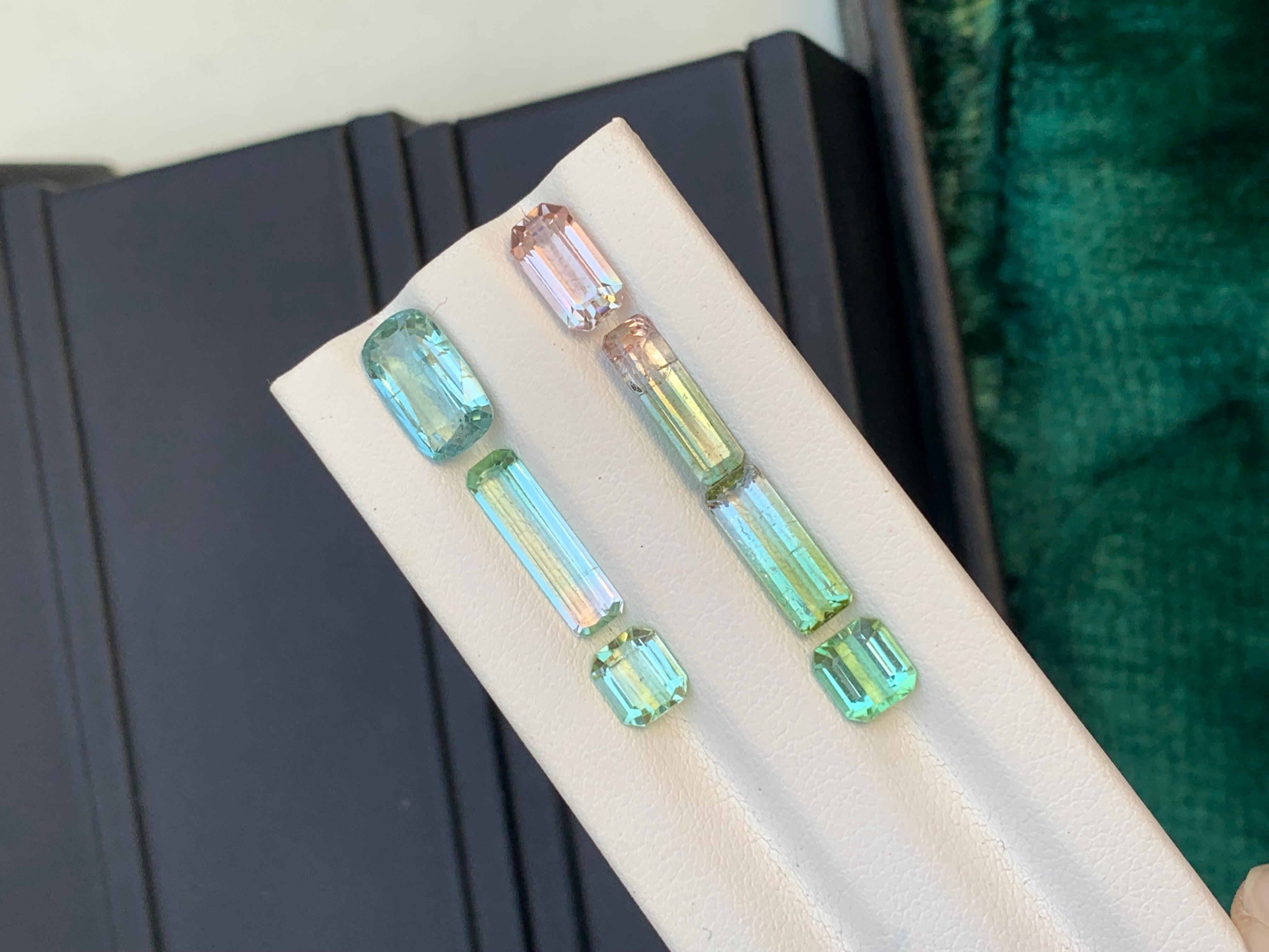 Lot de tourmaline naturelle non sertie de 9.35 carats pour la fabrication de bijoux Neuf - En vente à Peshawar, PK