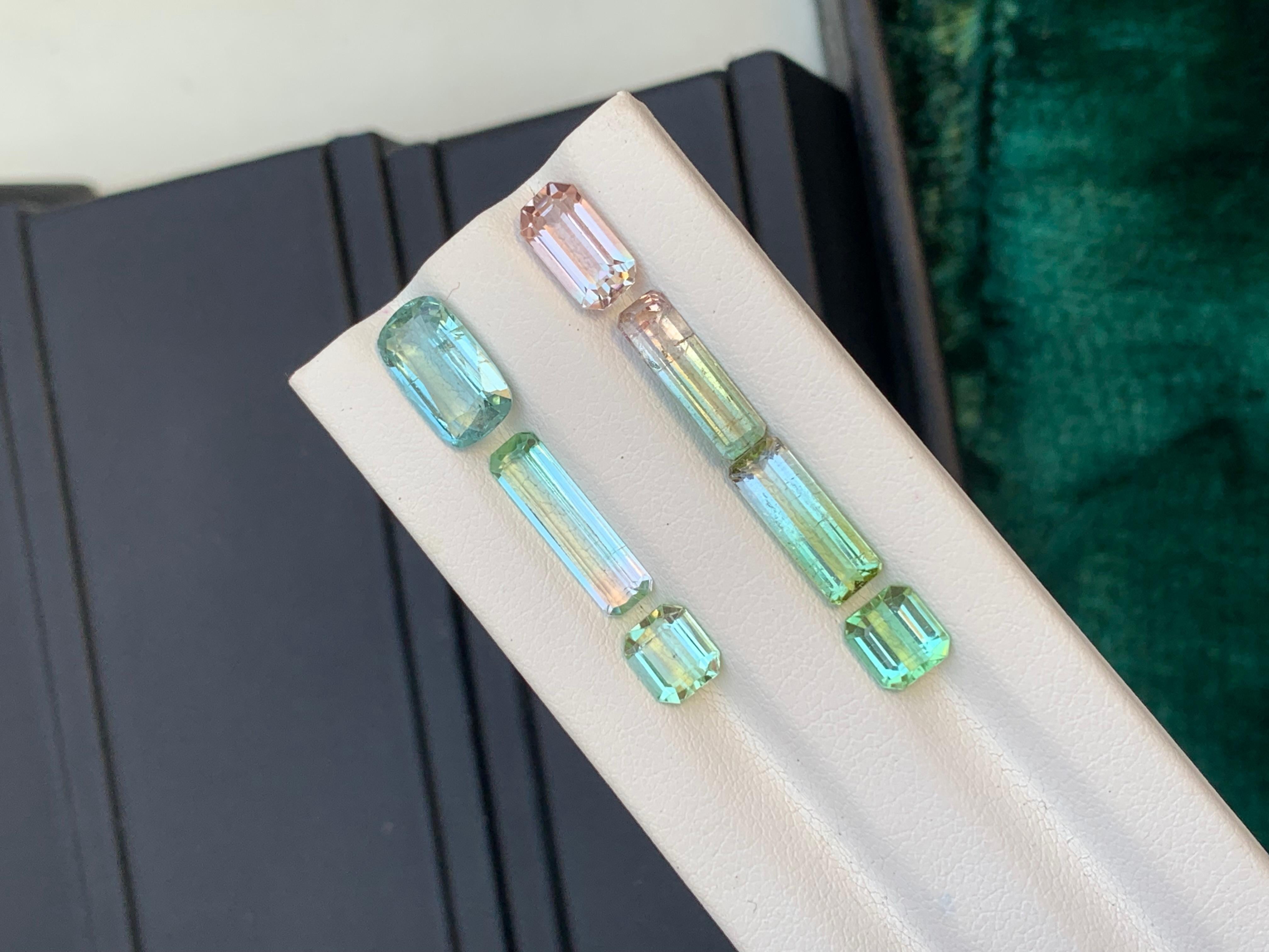 Lot de tourmaline naturelle non sertie de 9.35 carats pour la fabrication de bijoux Unisexe en vente