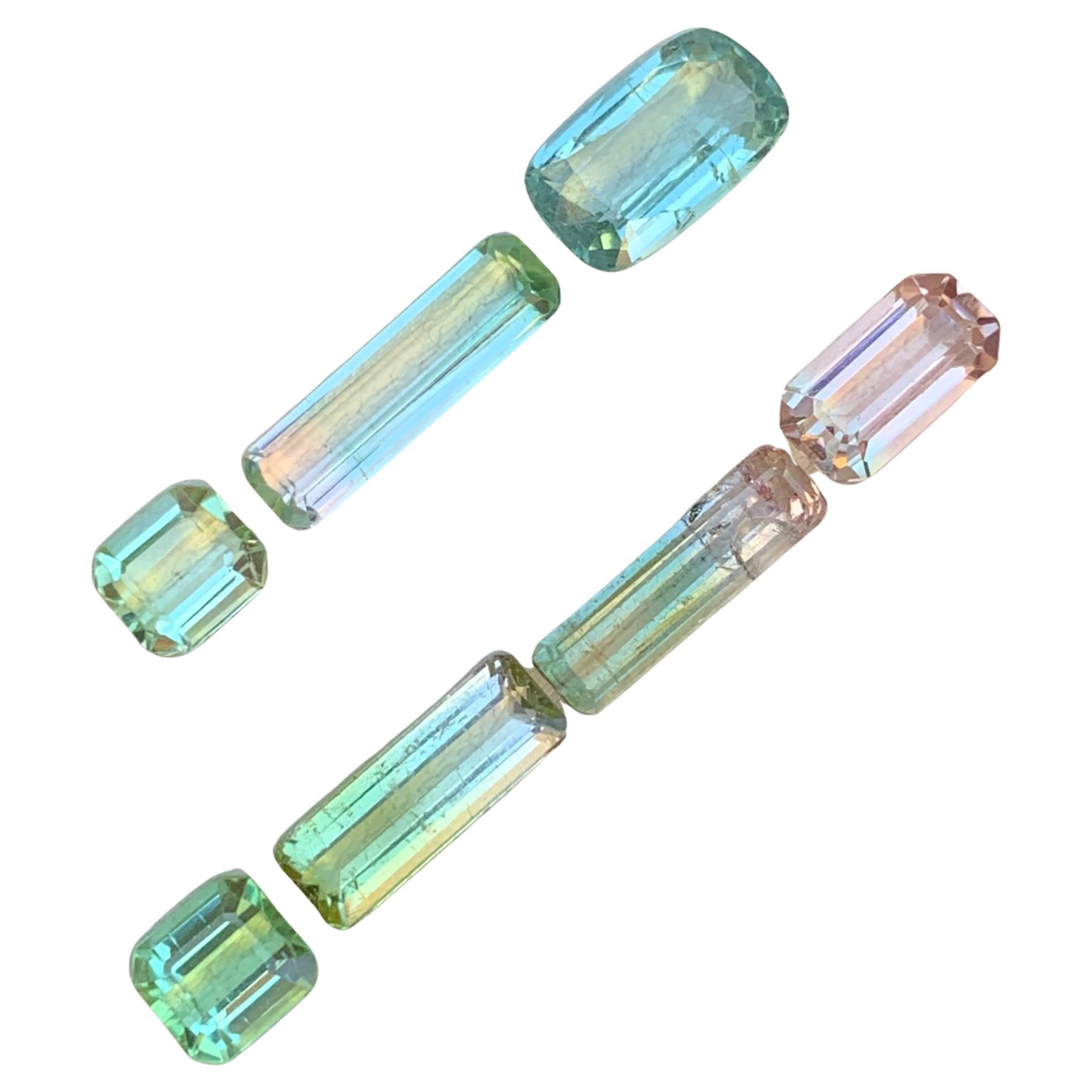 9.35 Carat Natural Loose Tourmaline Lot For Jewellery Making