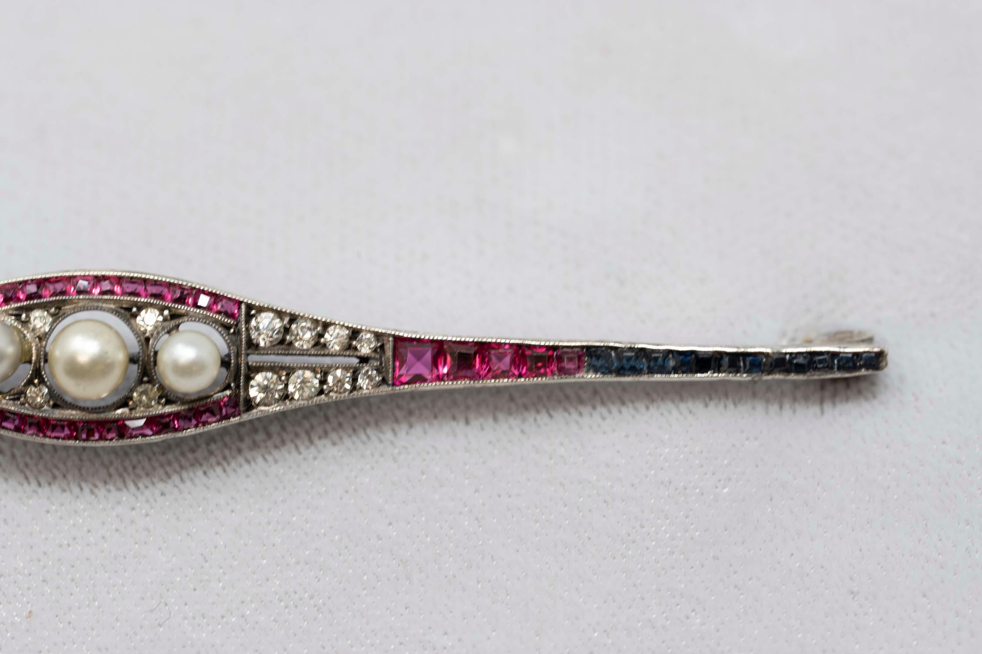 935 silver brooch