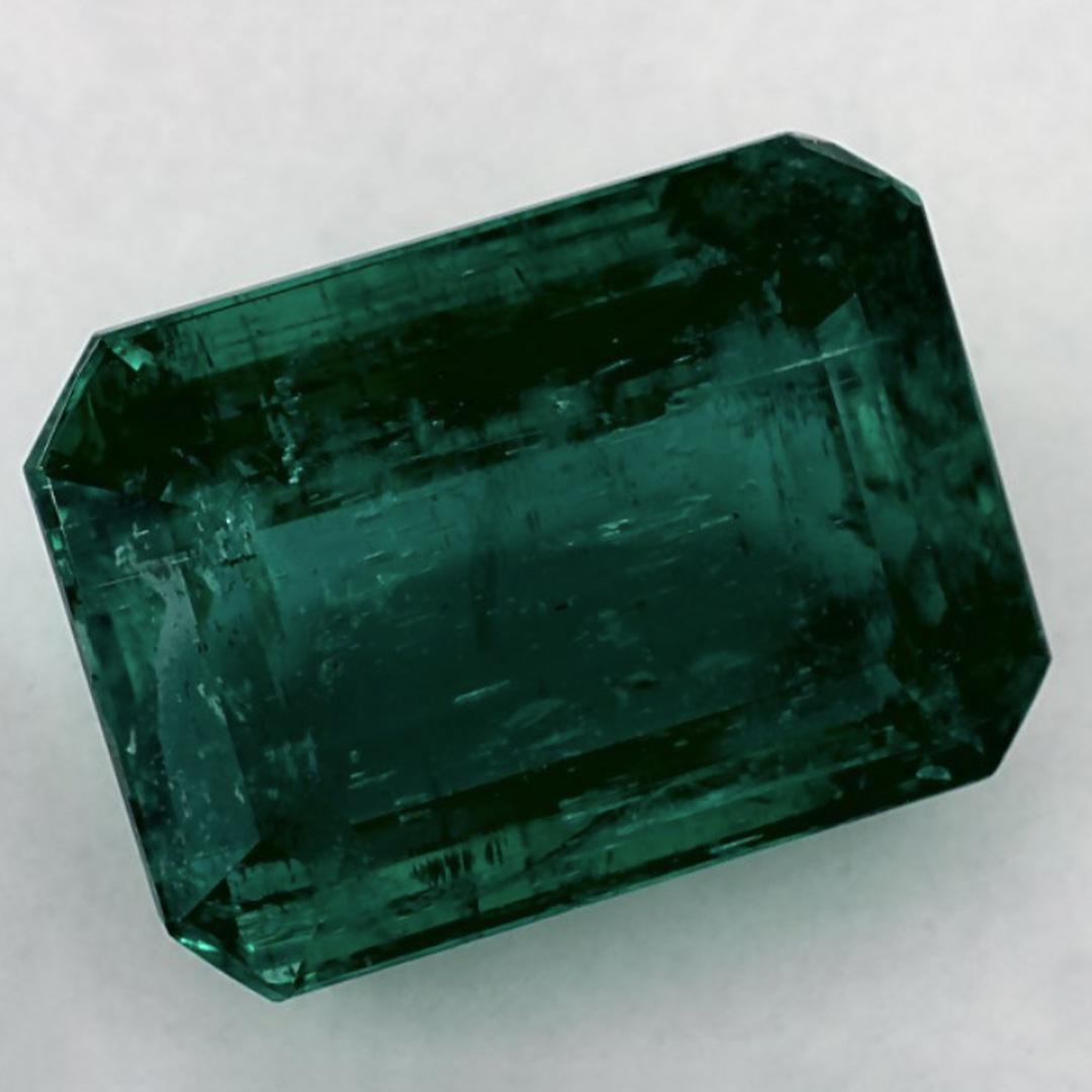 Taille octogone 9.37 Ct Emerald Octagon Cut Loose Gemstone (pierre précieuse en vrac) en vente