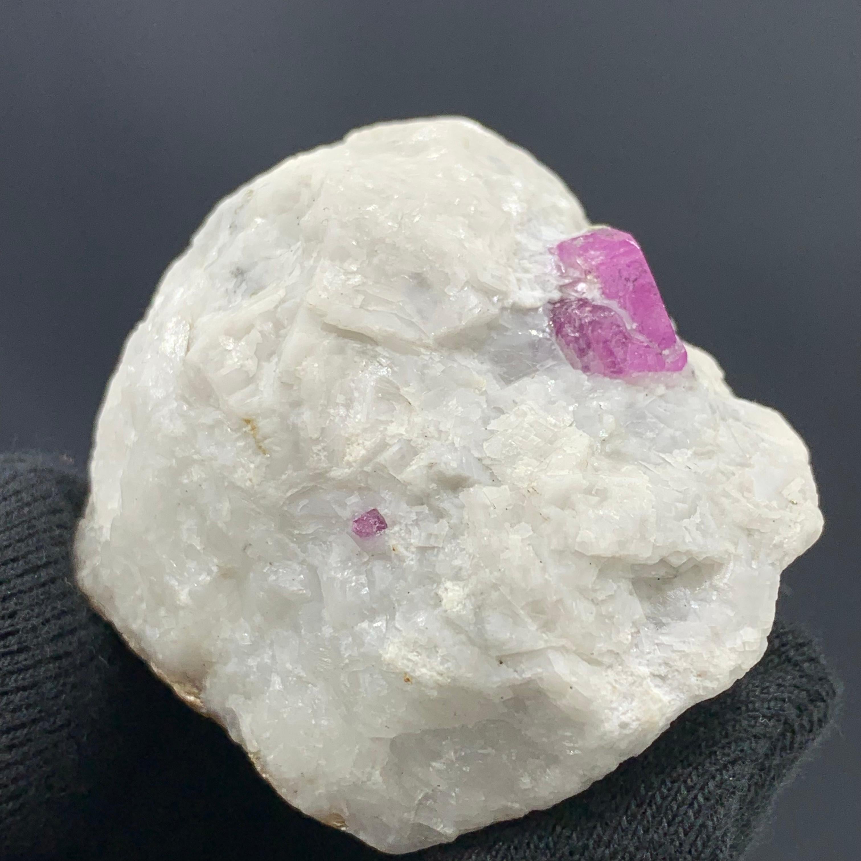93.96 Gram Incredible Ruby Specimen From Jegdalek Mine, Afghanistan For Sale 4