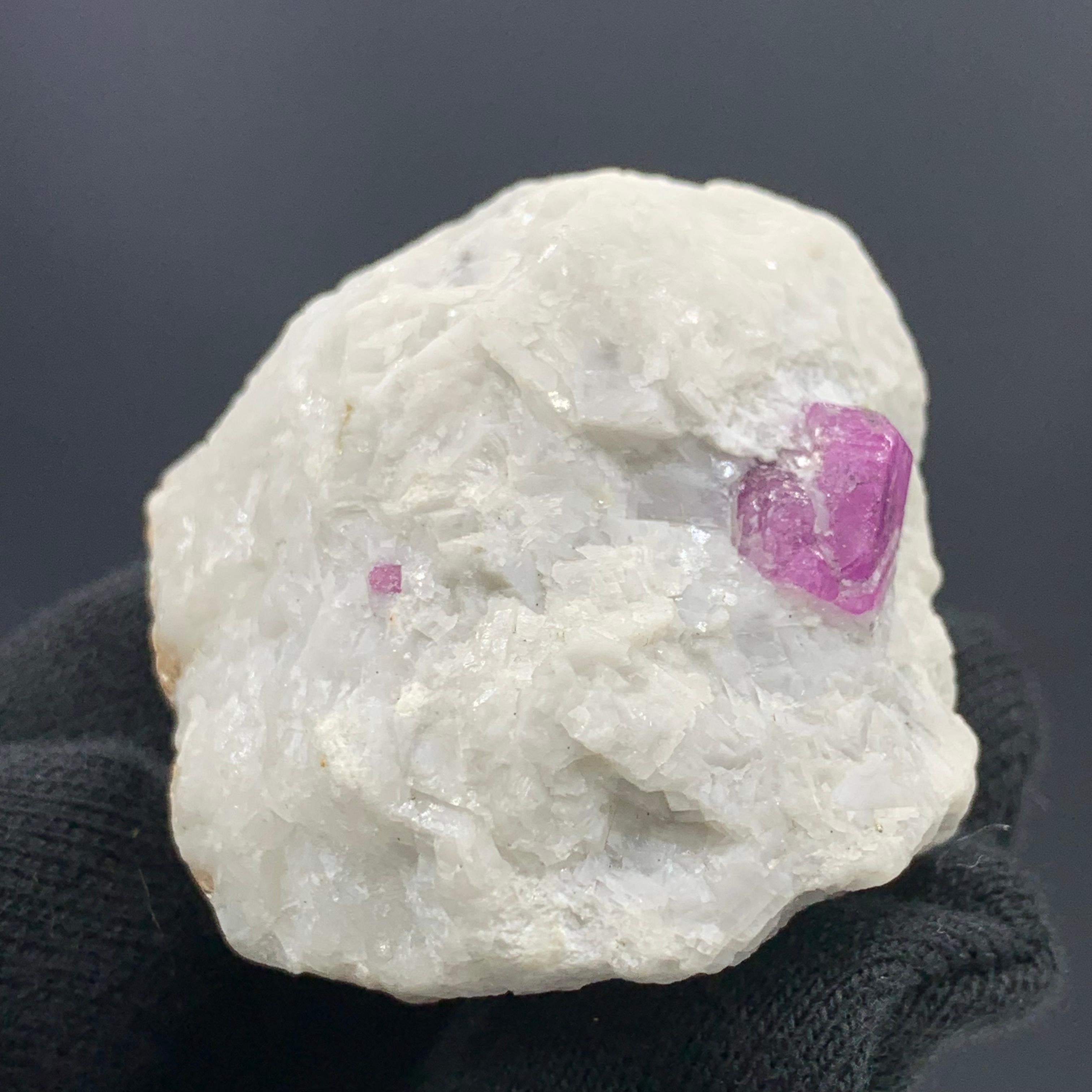93.96 Gram Incredible Ruby Specimen From Jegdalek Mine, Afghanistan For Sale 6