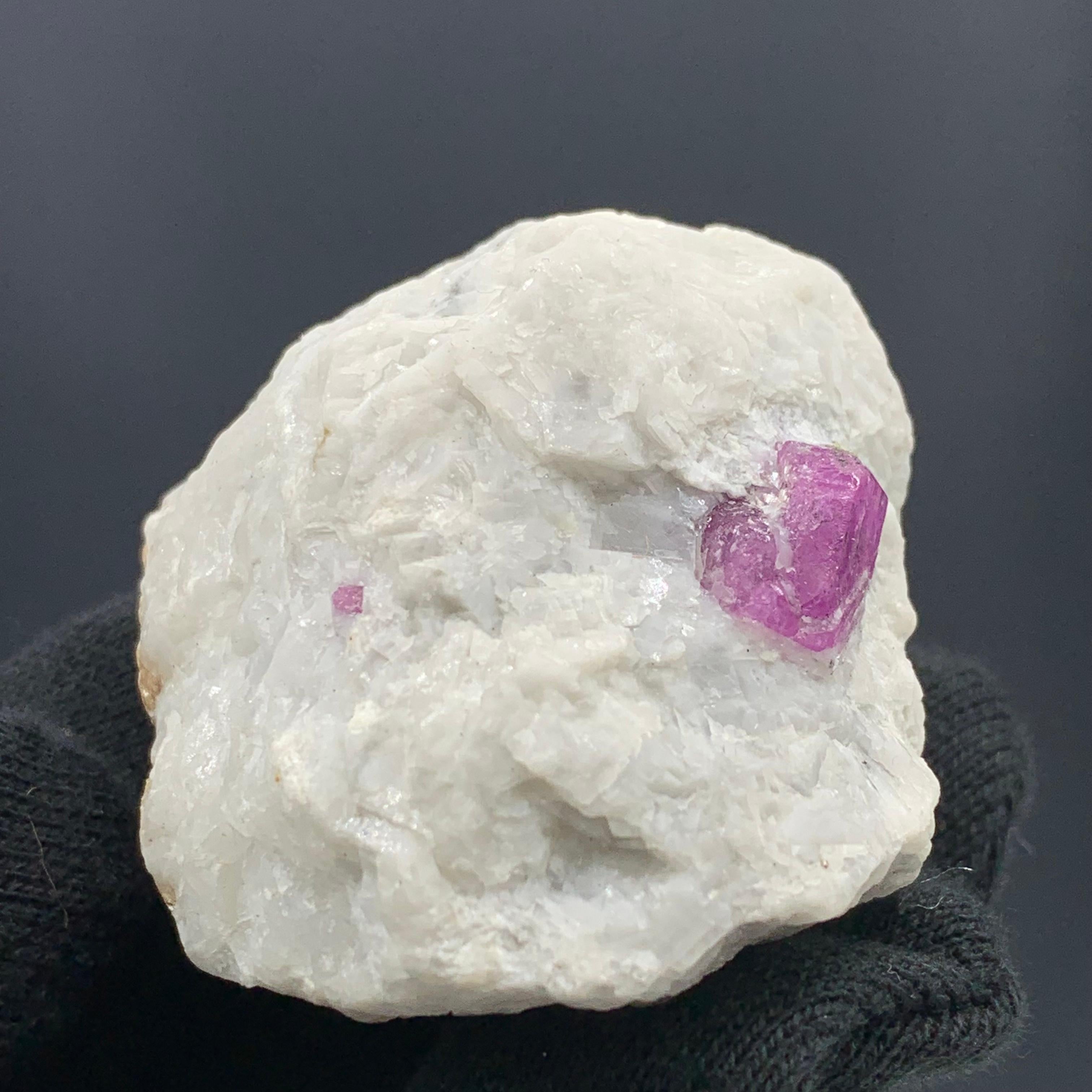 93.96 Gram Incredible Ruby Specimen From Jegdalek Mine, Afghanistan For Sale 1