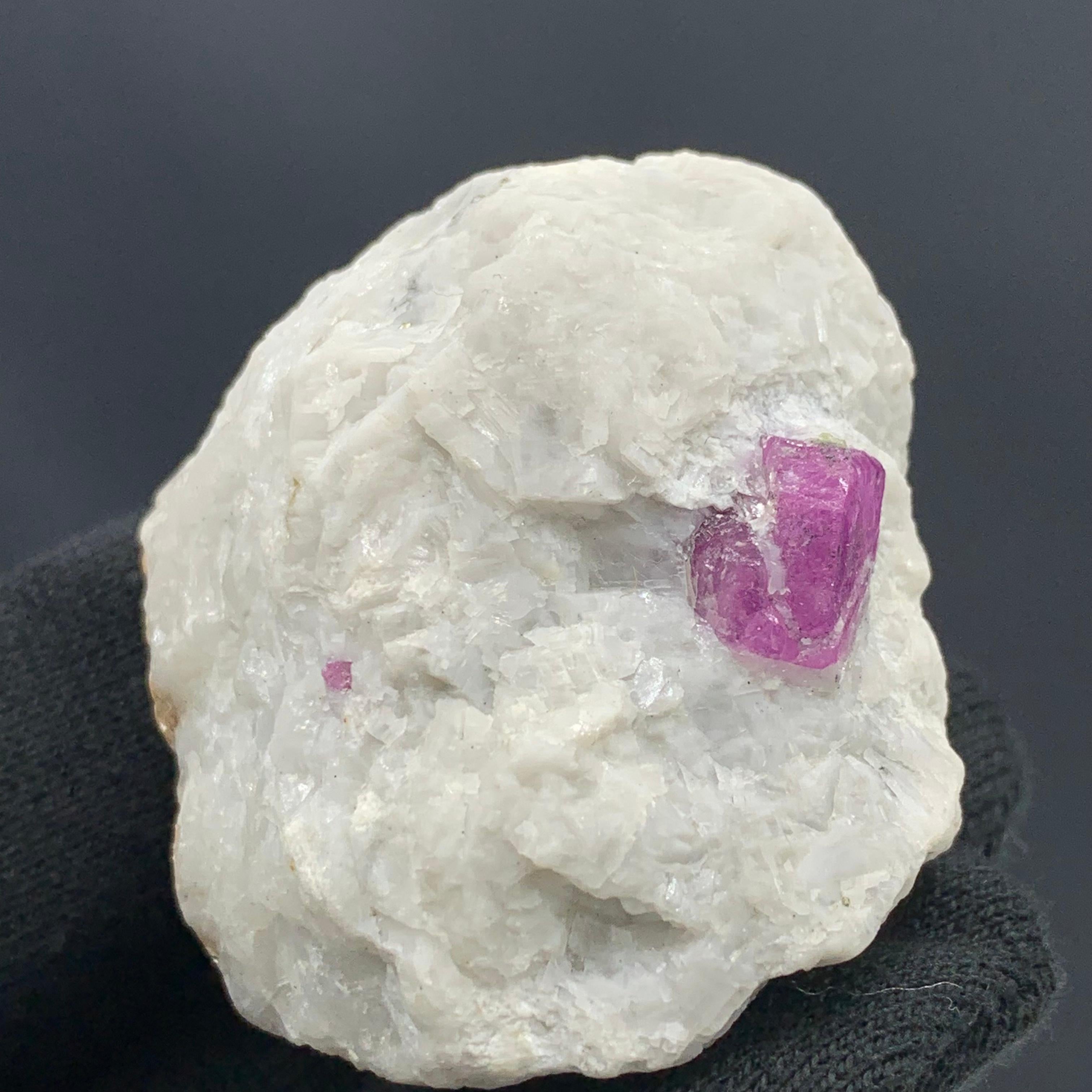 93.96 Gram Incredible Ruby Specimen From Jegdalek Mine, Afghanistan For Sale 2
