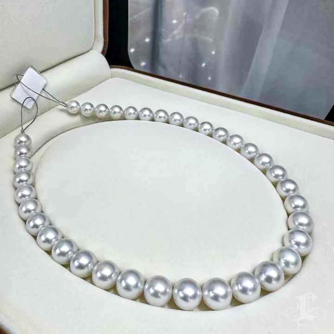 PSL PHOENIX Certificate 9.4-12.4mm South Sea Pearl Necklace 3