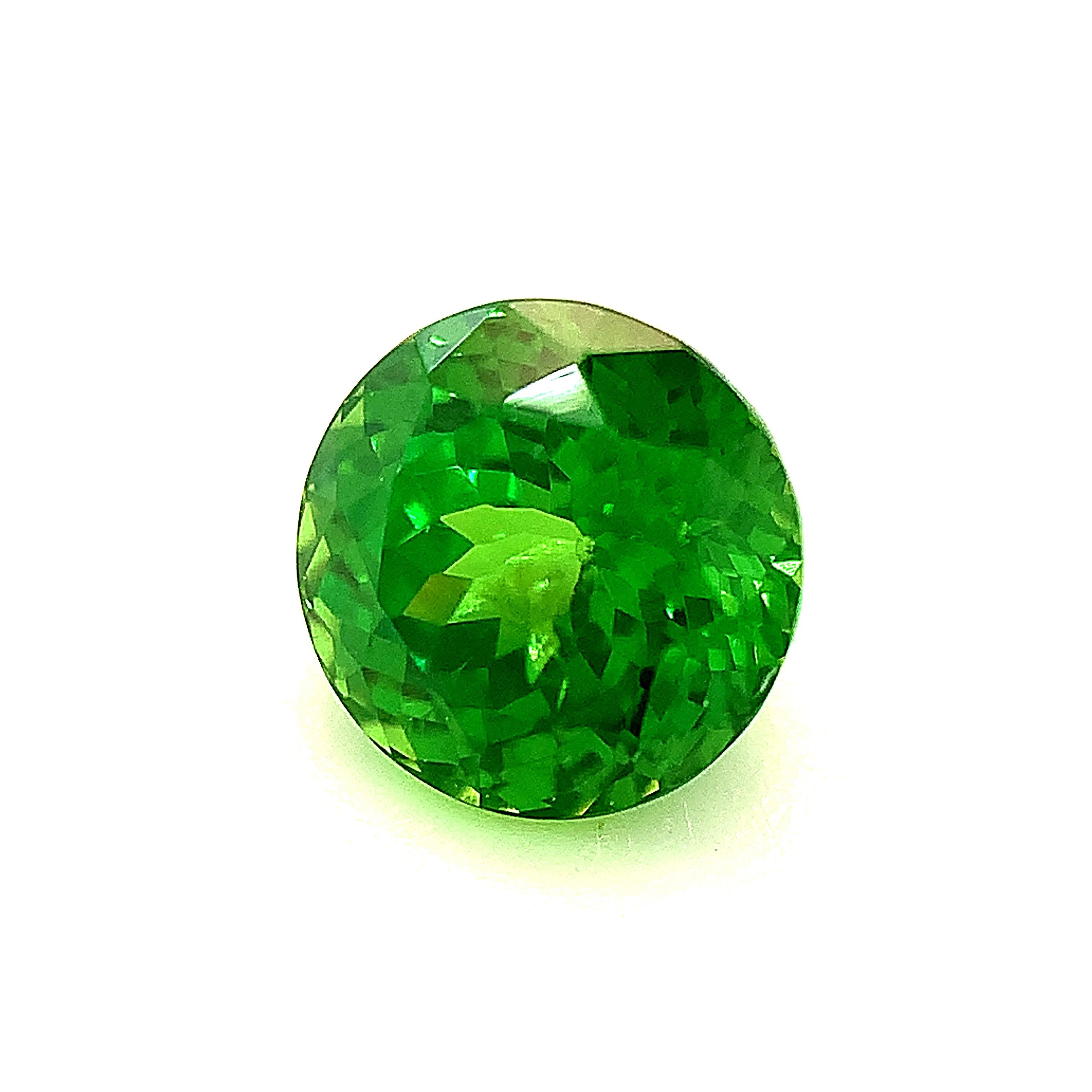 .94 Carat Rare Green Demantoid Garnet, Loose Gemstone, GIA Certified ....A In New Condition For Sale In Los Angeles, CA