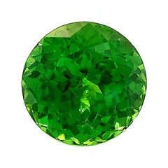 .94 Karat Seltener Grüner Demantoid Granat, loser Edelstein, GIA zertifiziert