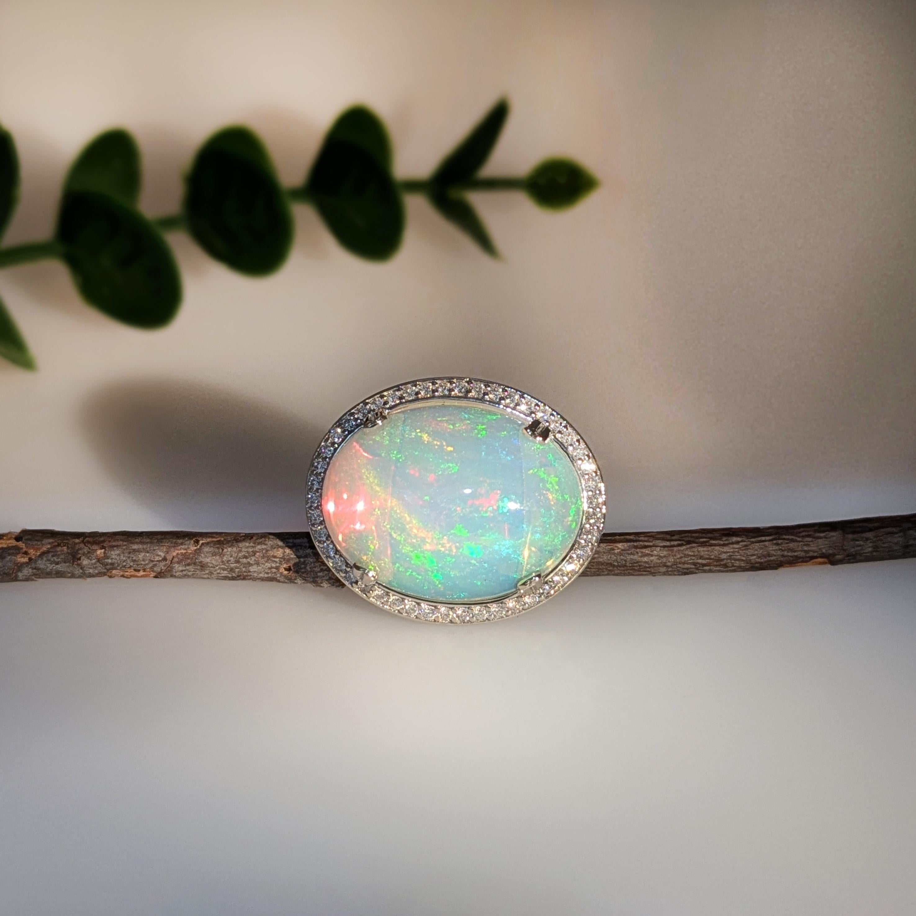 Art déco Bague d'exception de 9,4 carats avec halo de diamants naturels en or 14 carats  OV 20x15mm en vente