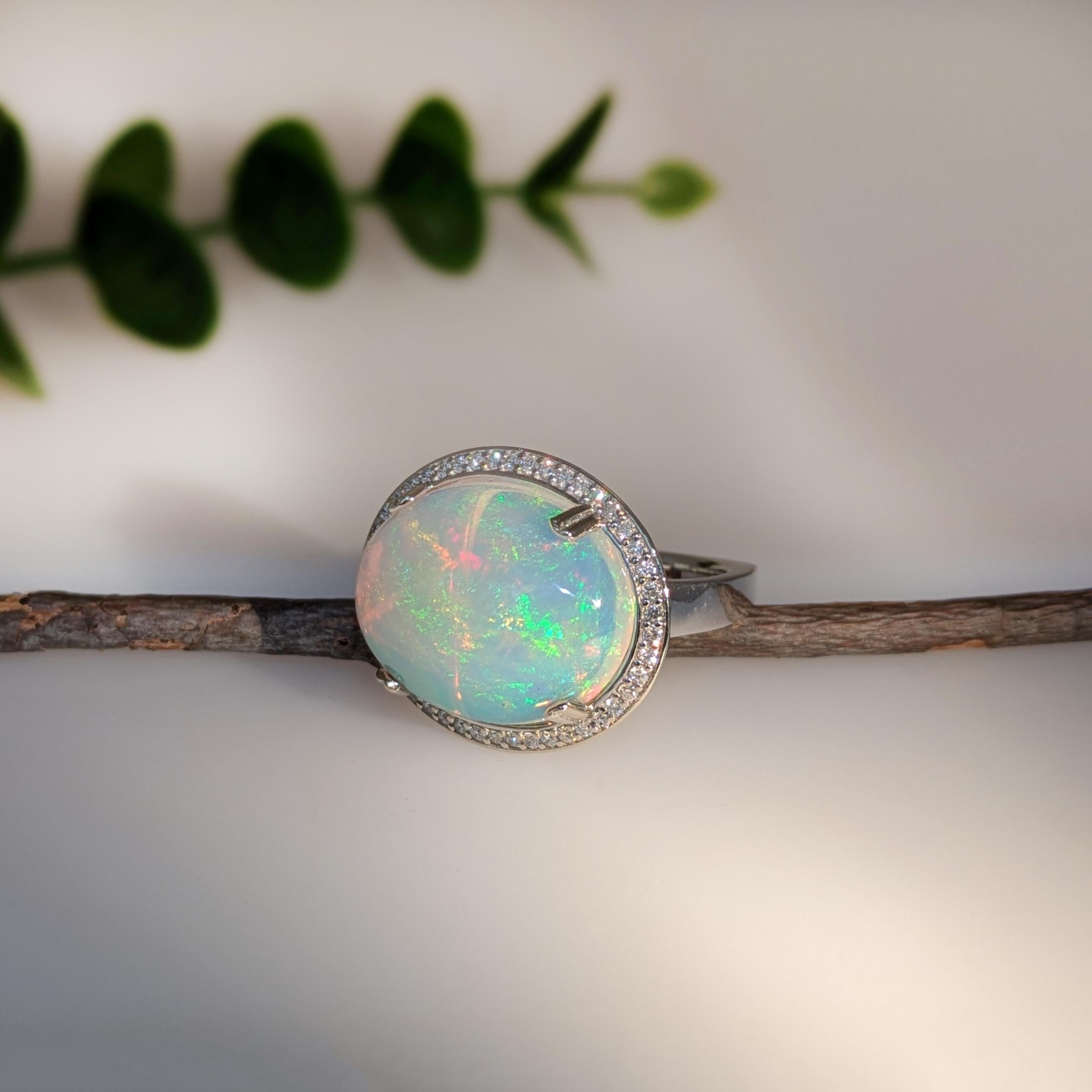 Taille ovale Bague d'exception de 9,4 carats avec halo de diamants naturels en or 14 carats  OV 20x15mm en vente