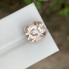 9.40 Carat Natural Loose Imperial Topaz Cushion Cut Gemstone