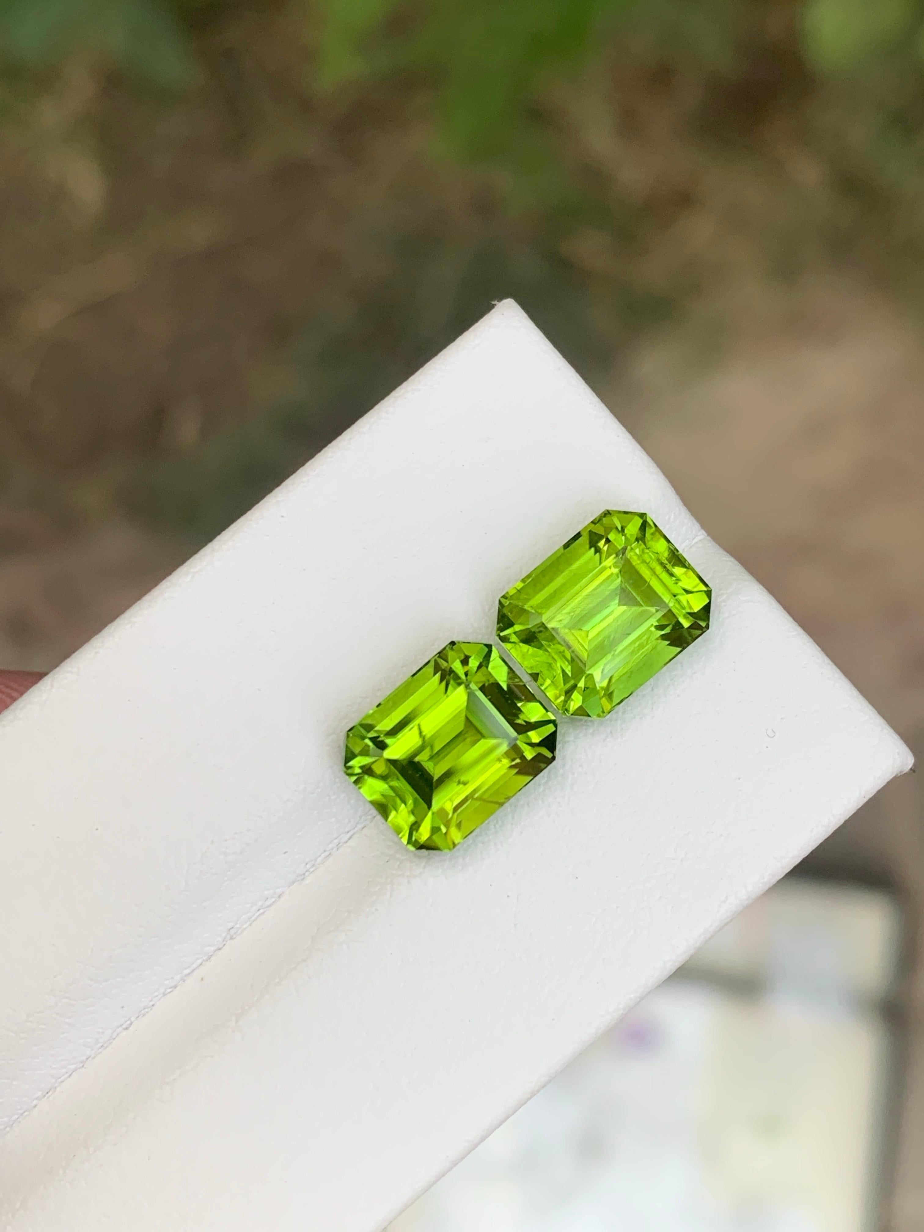 Peridoto sfuso

Peso: 9,40 Carati
Dimensioni: 10 x 8 x 6,7 mm
                    10 x 8.1 x 6.5 Mm 
Origine: Valle di Supat, Pakistan
Forma: Smeraldo 
Colore: verde
Trattamento: Non

Il peridoto del Pakistan è una straordinaria varietà della gemma