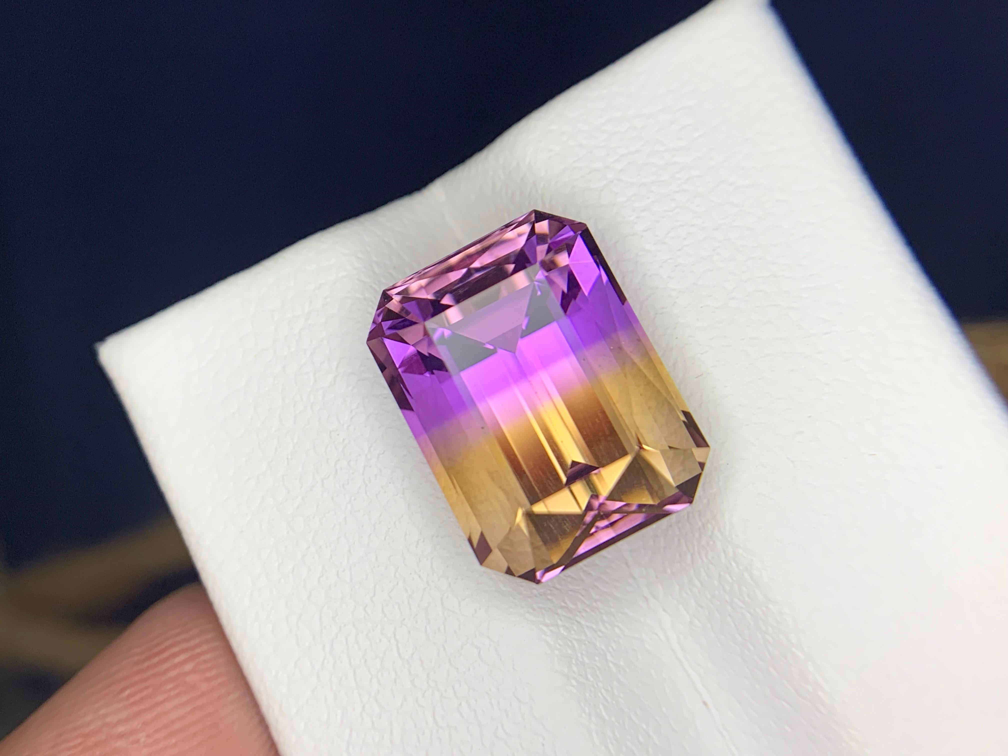 9.40 Carats Natural Loose Ametrine Gemstone en Nuevo estado para la venta en Brisbane, AU