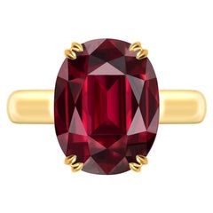 Gold Solitaire Rings