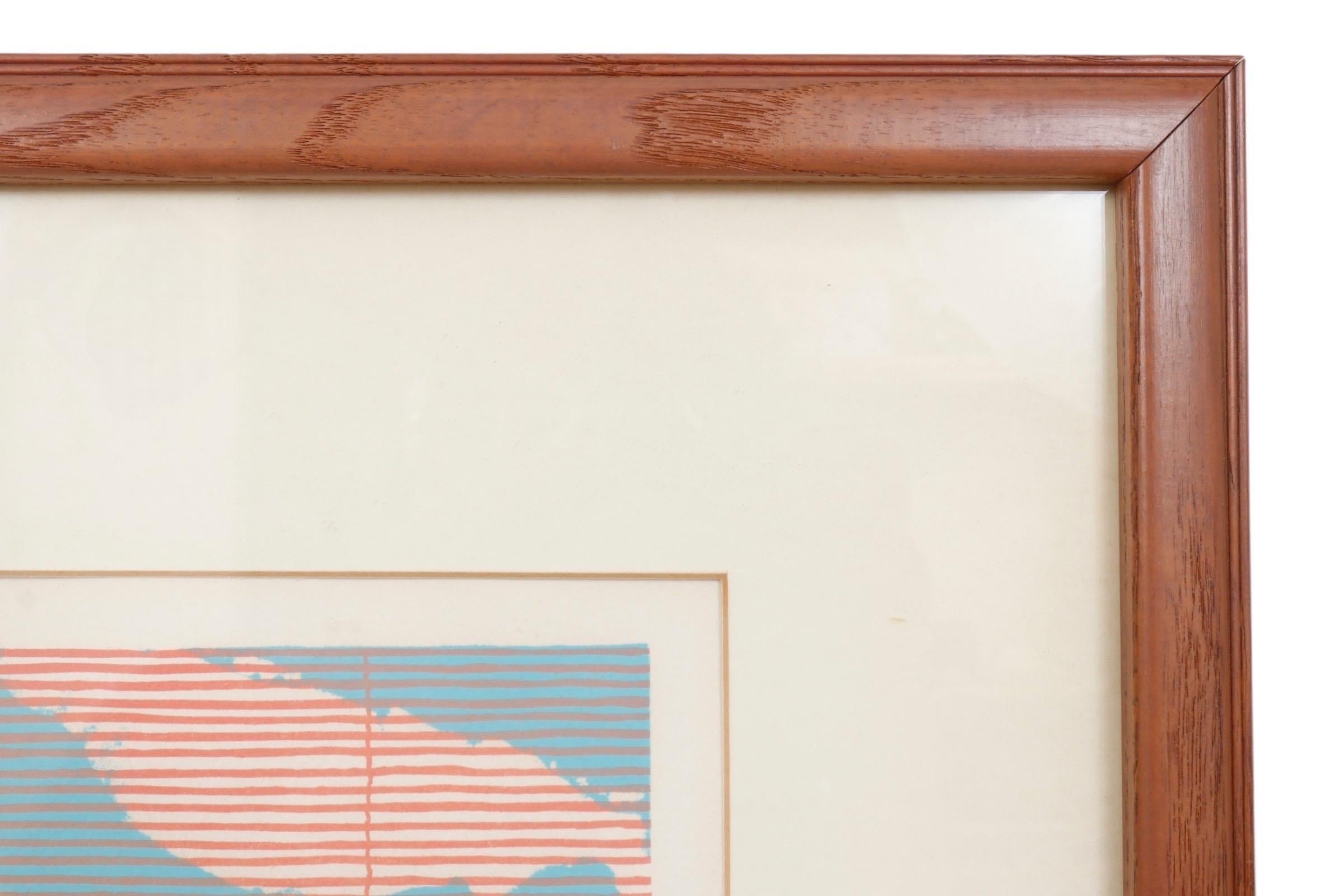 American ‘944 President Street’ Lithograph by Shunji Sakuyama For Sale